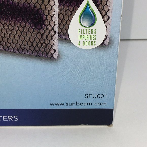 Sunbeam Cool Mist Humidifier Universal Filter Holmes Honeywell 2 Pk Arm & Hammer - Picture 12 of 12